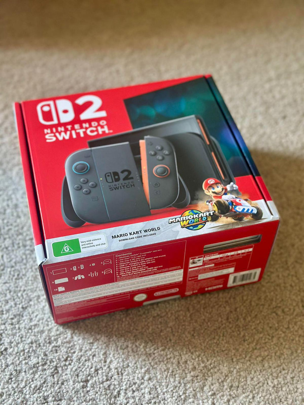 NINTENDO SWITCH 2 MARIO BUNDLE